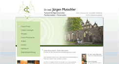Desktop Screenshot of dr-mutschler.de